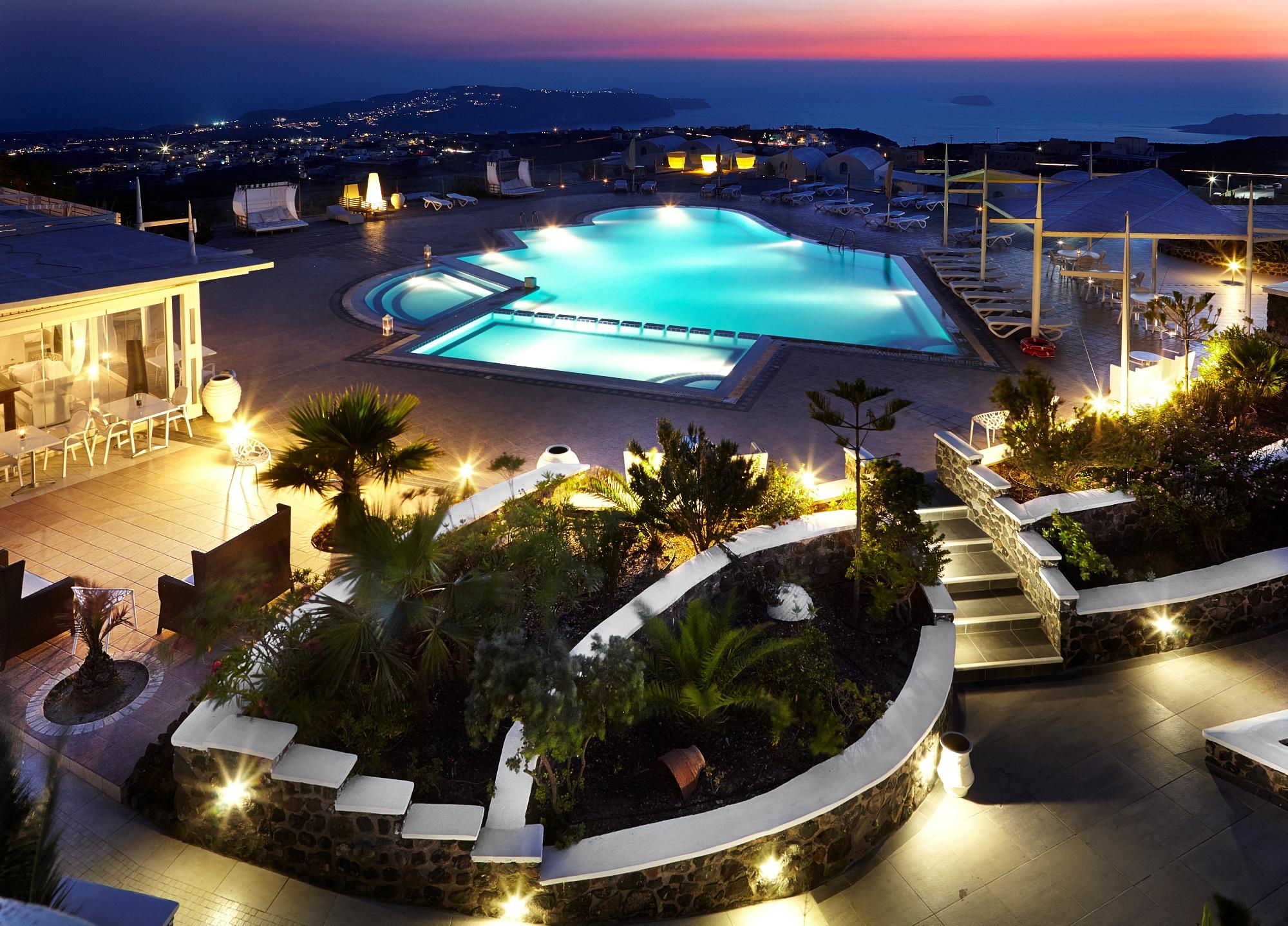 Orizontes Hotel Santorini Pýrgos Extérieur photo